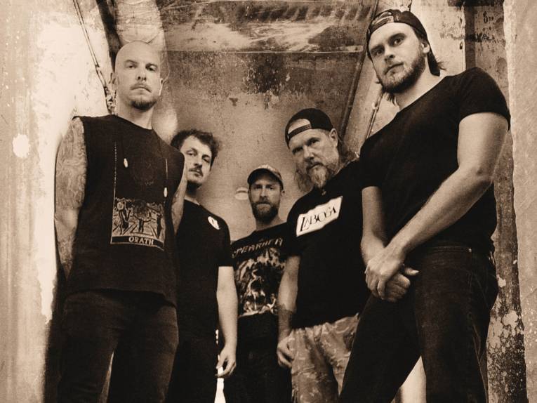 Die fünf Musiker der Band.