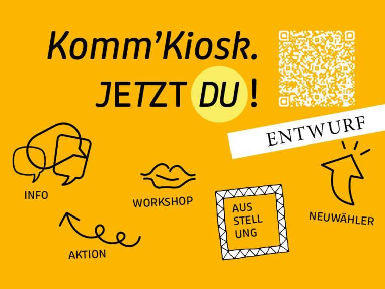 Eine Postkarte.