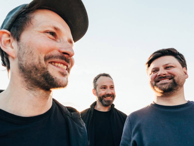 Die drei Musiker der Band.