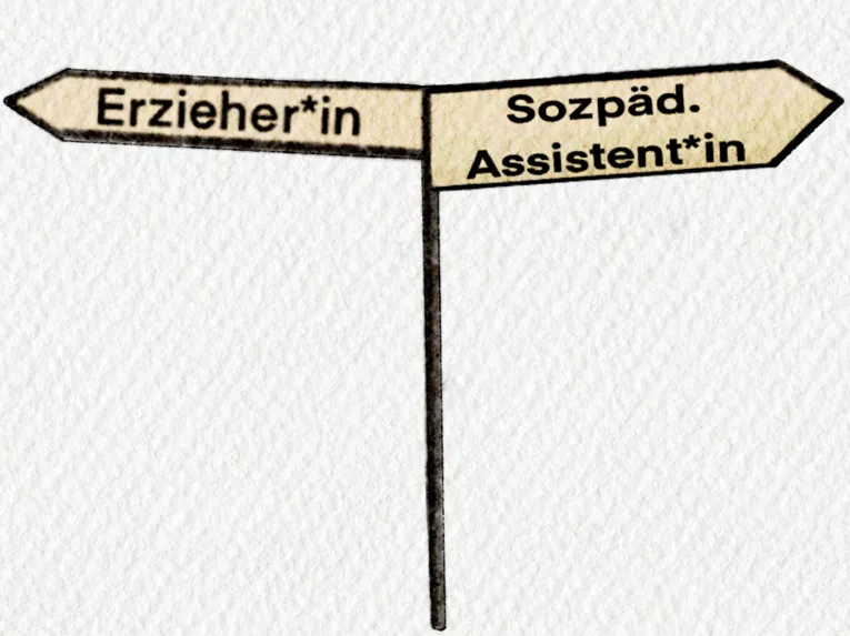 Ausschnitt aus einem Bild mit Landschaft.
