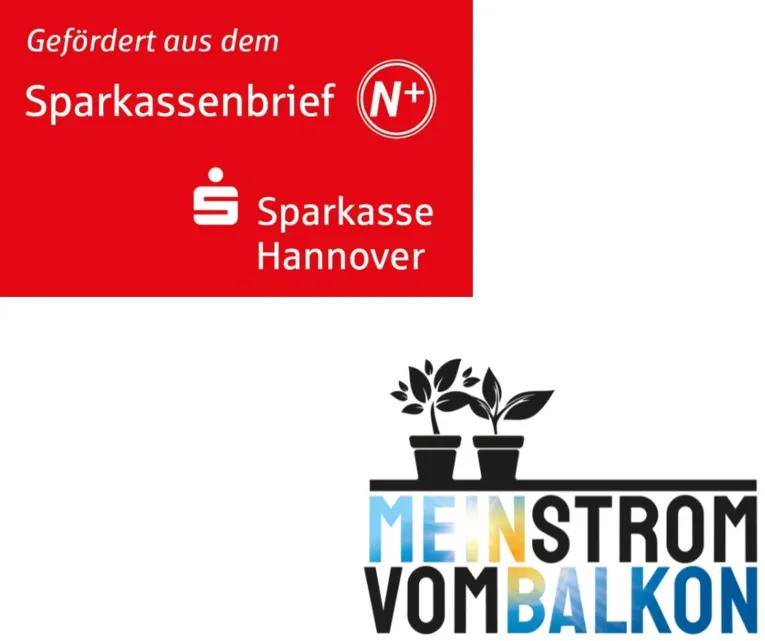 Zwei Logos.