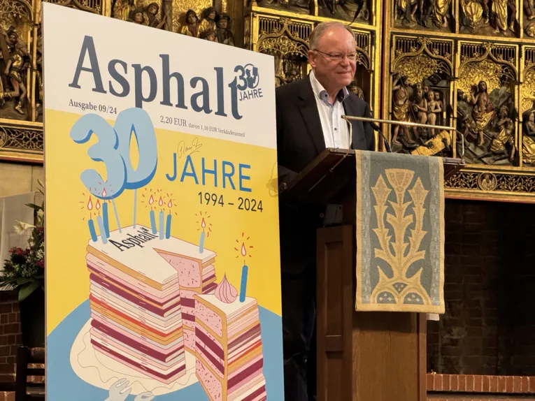 Ministerpr&auml;sident Stephan Weil am Rednerpult