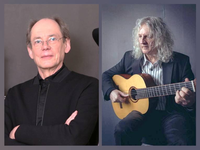 Lesung mit Franz-Maria Sonner, musikalische begleitet  von Wolfgang Stute Gitarre