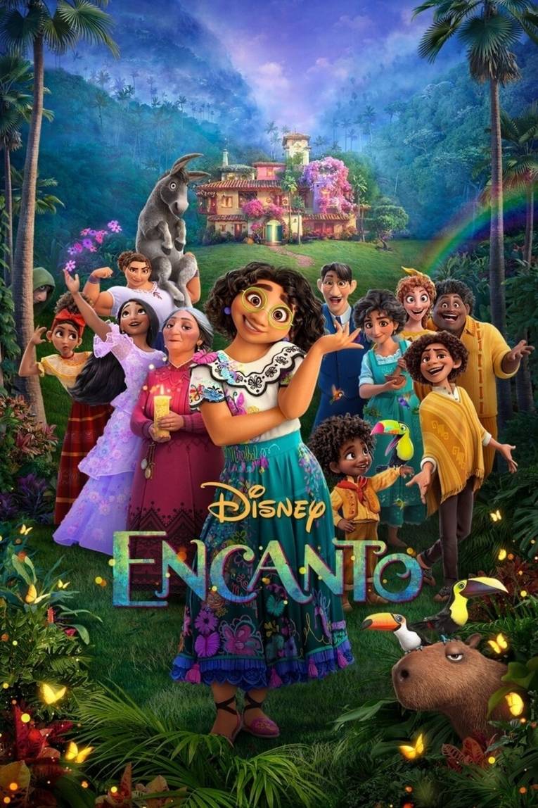 Ein Plakat des Filmes Encanto von Disney