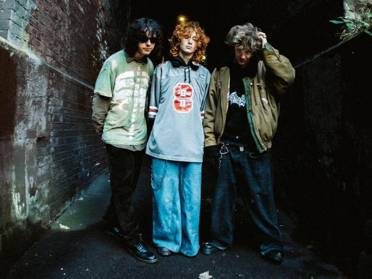 Die drei Musiker der Band.