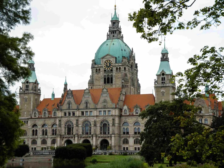 Bild des Neuen Rathauses Hannover.