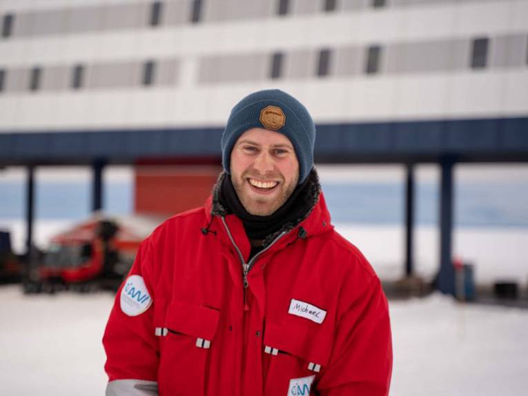 Der Fotograf und Expeditionsingenieur Michael Trautmann