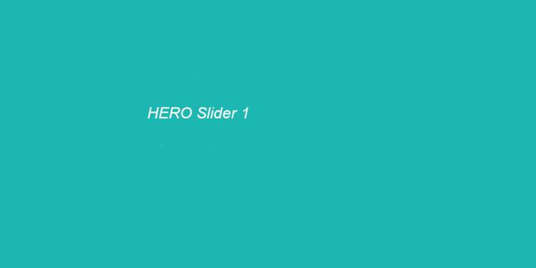 Hero Silder - Test 001