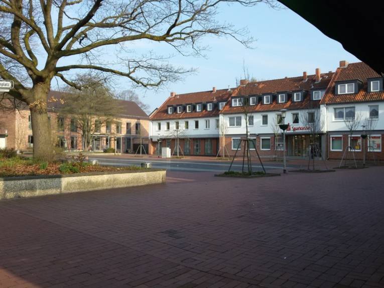 Der Butjerbrunnenplatz in Oberricklingen