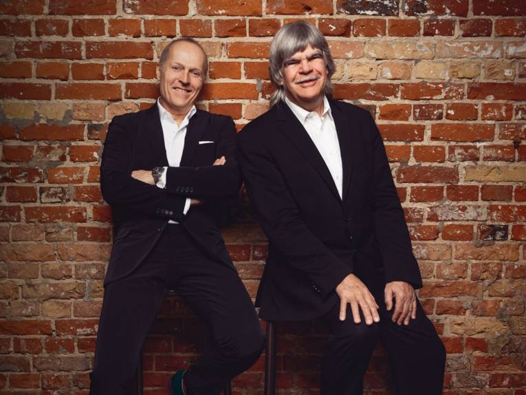 Axel Zwingenberger und Joja Wendt der Band Boogie Woogie Legends