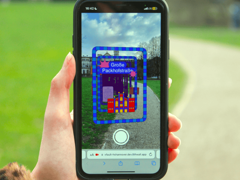 Augmented Straßenschilder