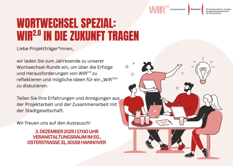 Ein Veranstaltungsflyer
