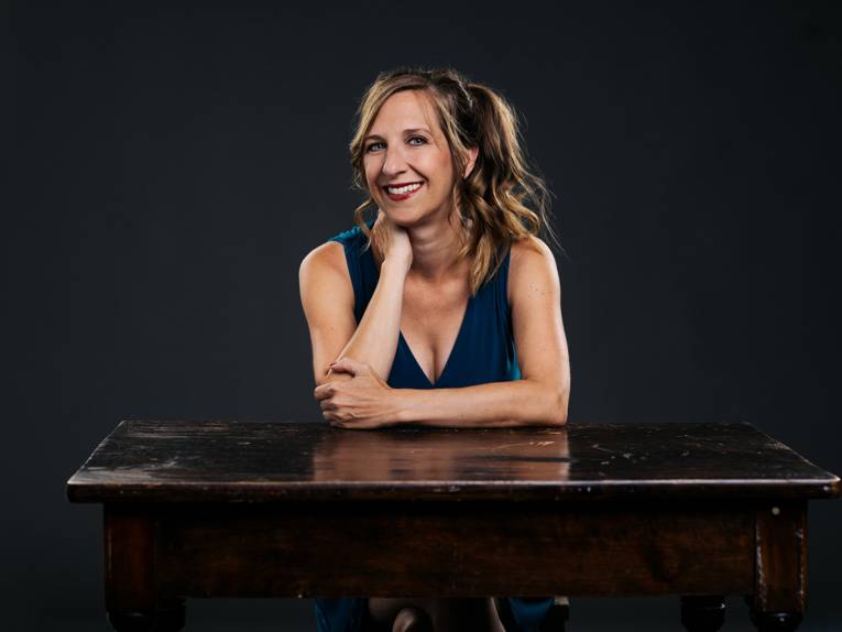 Die Kabarettistin Sarah Hakenberg