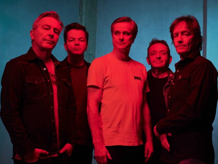 Die fünf Musiker der Band.