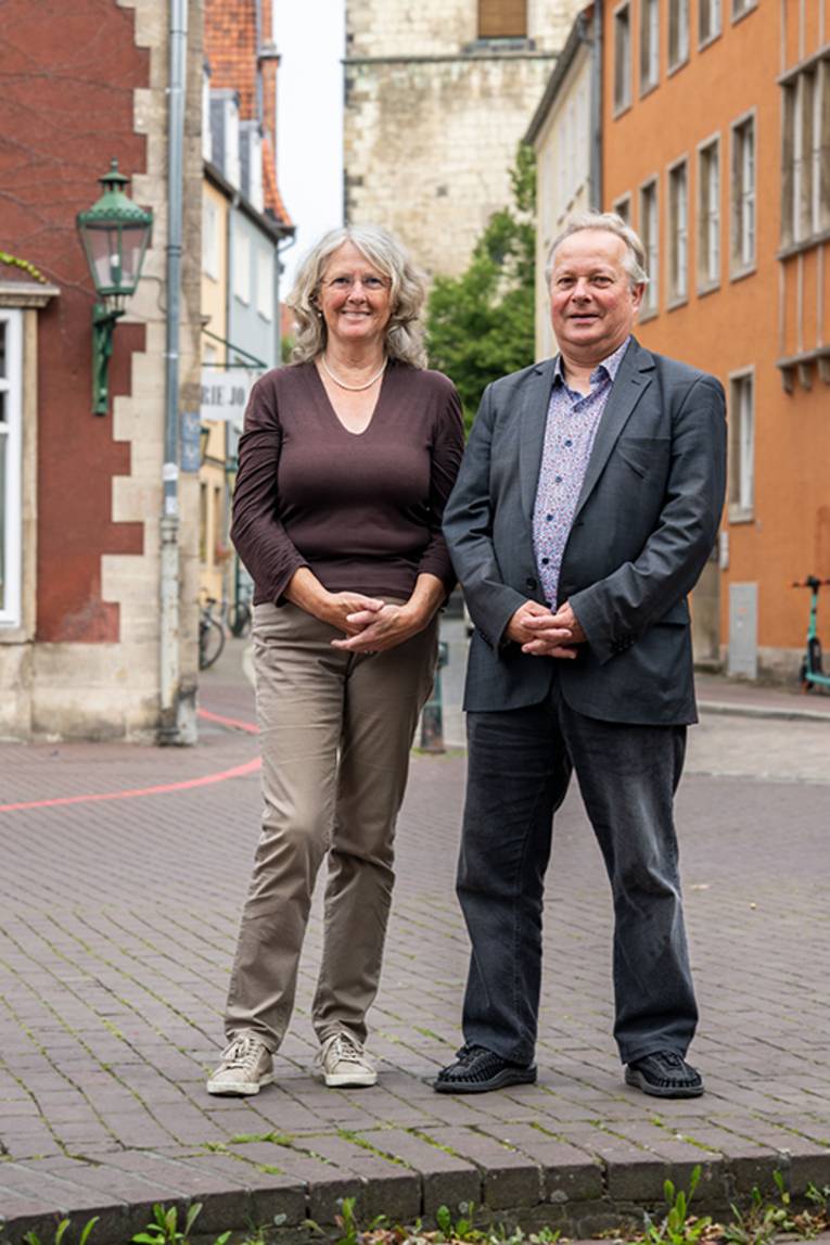 Marie Dettmer und Torsten Schwarz