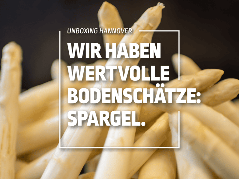 Spargel - wir haben wertvolle Bodenschätze