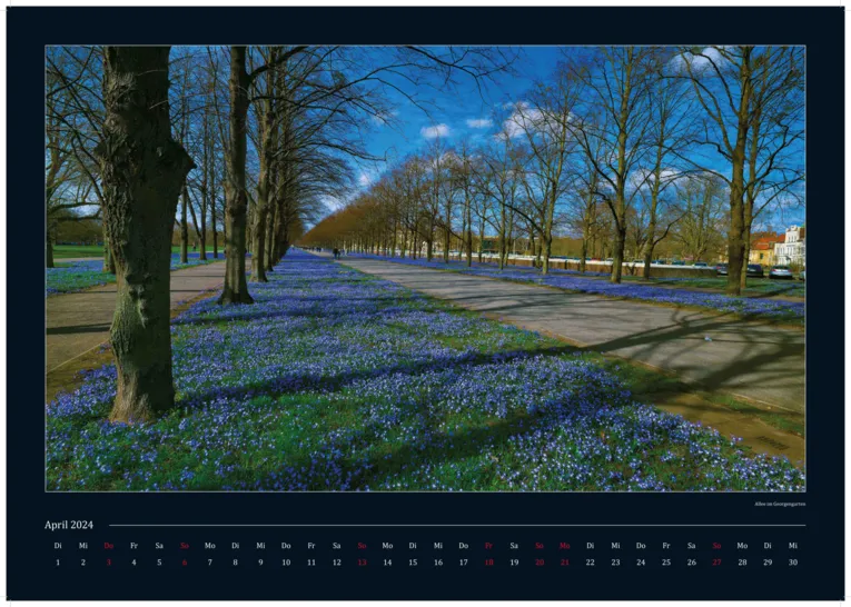 Kalenderblatt April