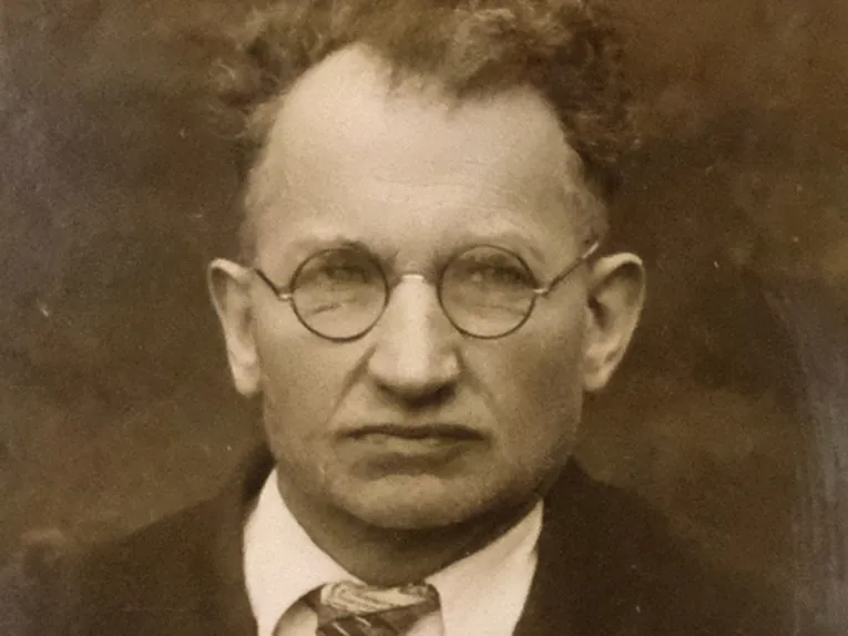 Foto von Alfred Jahn (1885-1974), um 1936
