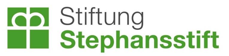 Logo mit einem Kronenkreuz und der Schrift Stiftung Stephansstift