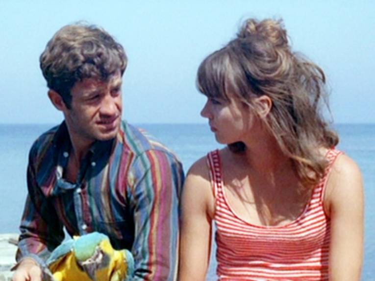 Jean-Paul Belmondo und Anna Karina