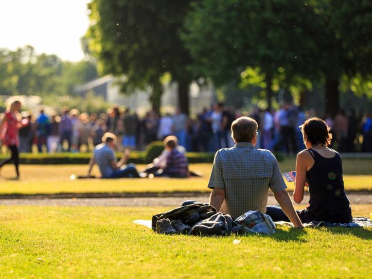 Picknick im Großen Garten