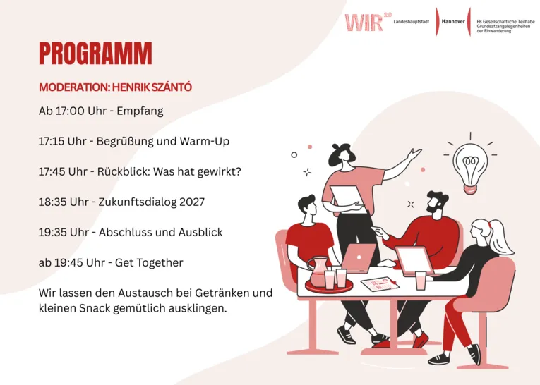 Ein Veranstaltungsflyer