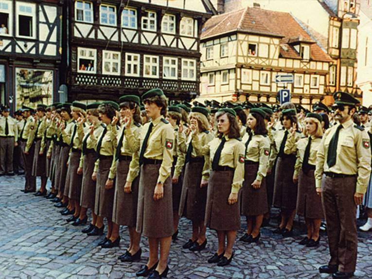 Vereidigung von Polizistinnen