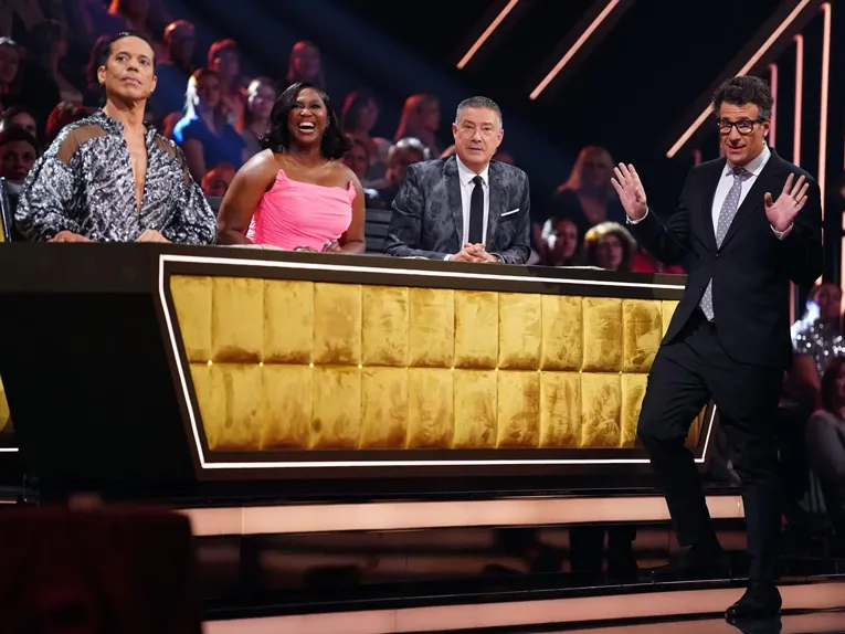 Jorge González, Motsi Mabuse, Joachim Llambi und Daniel Hartwich von „Let´s Dance“