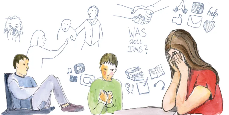 Hilfe für Kinder, Jugendliche und Eltern(-teile)