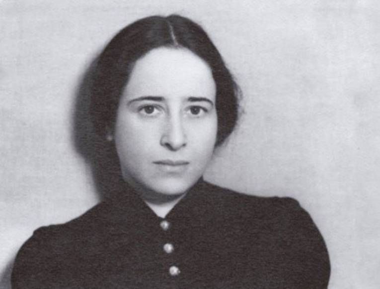 Porträt (Ausschnitt) von Hannah Arendt 1933
