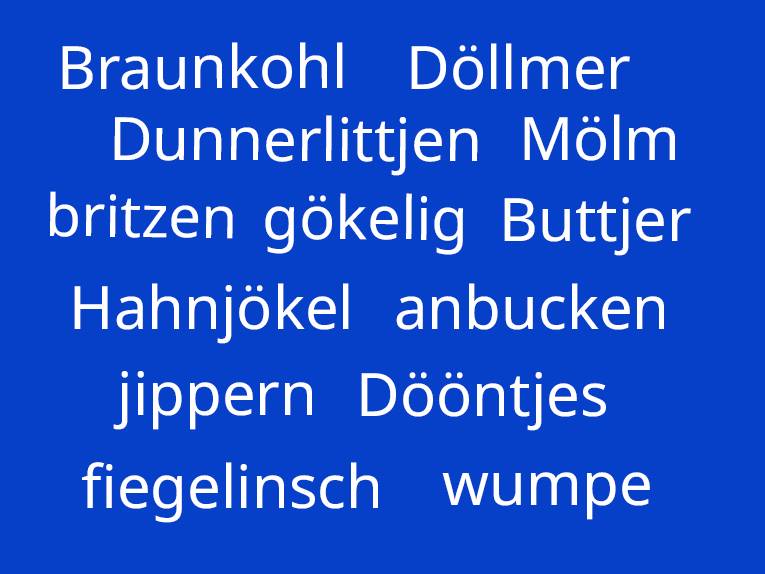 13 typisch hannöversche Wörter