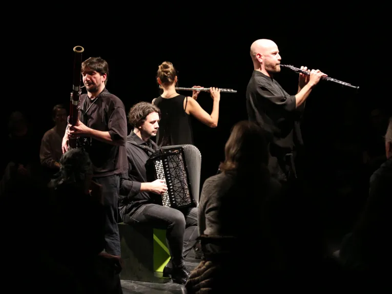Vier Musiker