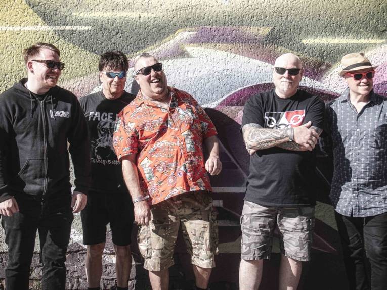 Die fünf Musiker der Band.