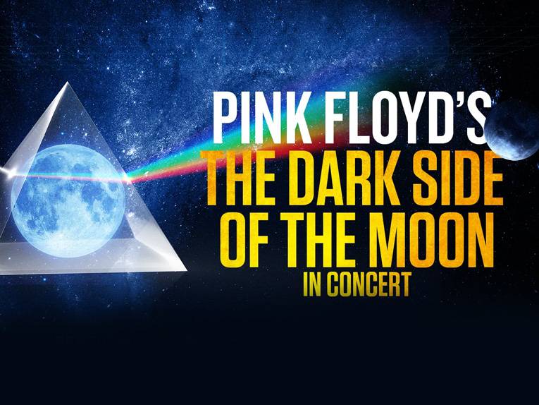 Veranstaltungsposter zur Show „Pink Floyd’s Dark Side of the Moon“