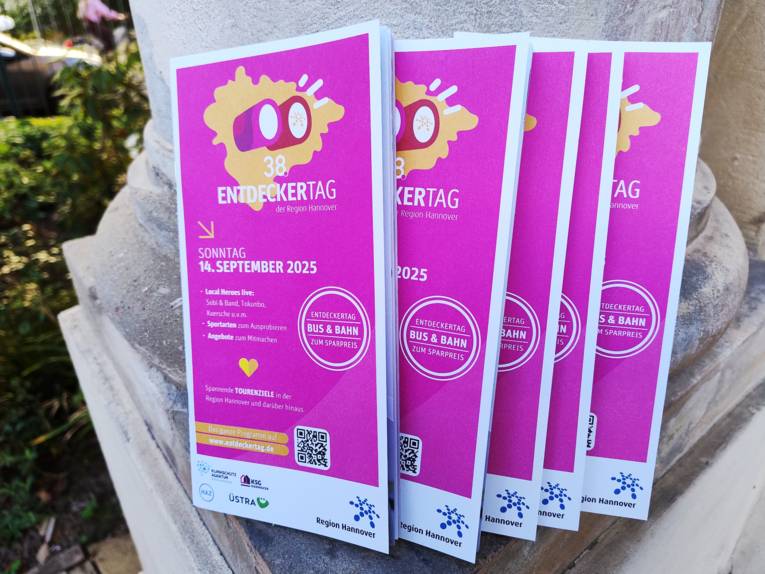 Programmflyer zum Entdeckertag 2025