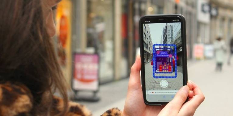 Augmented Straßenschilder