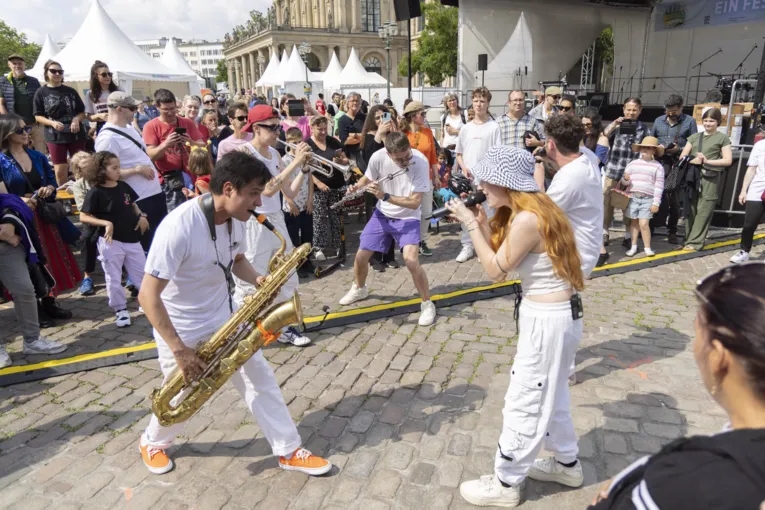 Die Band Passepartout beim Europafest