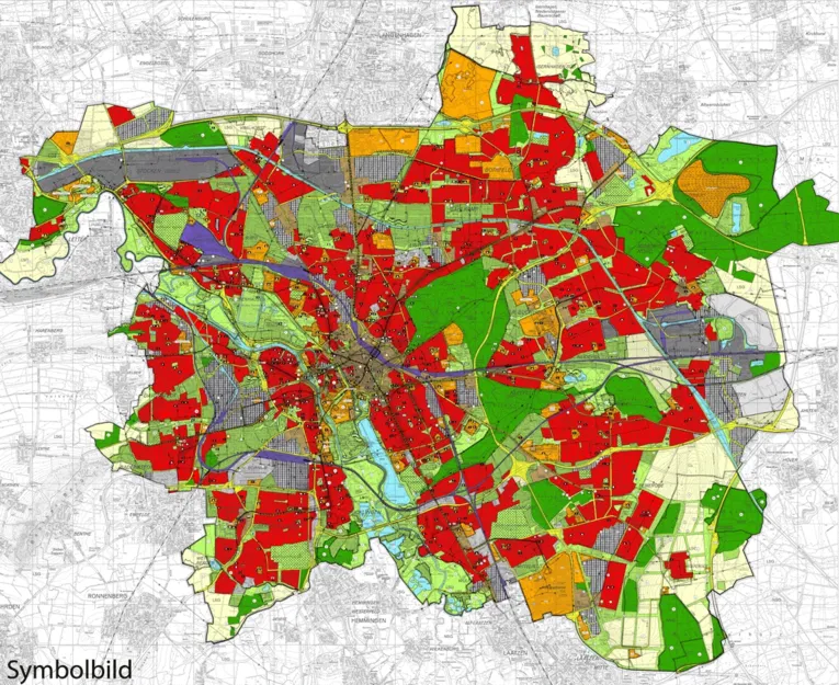 Flächennutzungsplan der Landeshauptstadt Hannover