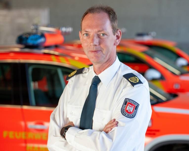 Bereichsleitung Branddirektor Andreas Henke.