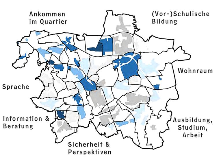 Ankommen in Hannovers Stadtteilen