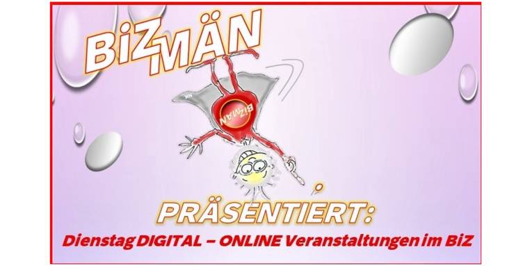 Zeichnung eines Superhelden, der Kopfüber auf Text zeigt.