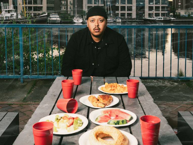 Der Kabarettist Assane Badiane