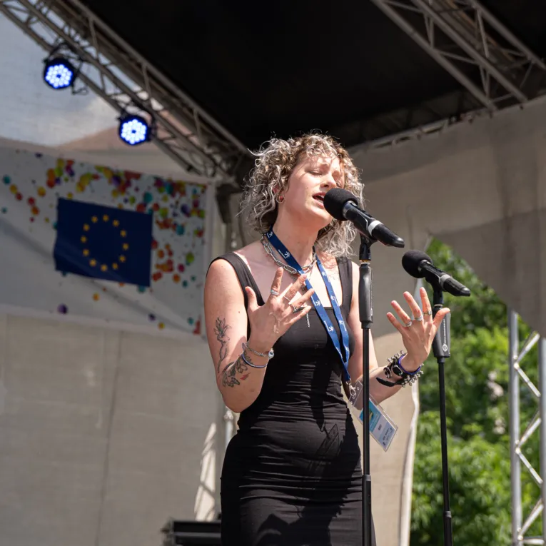 Poetry Slam beim Europafest