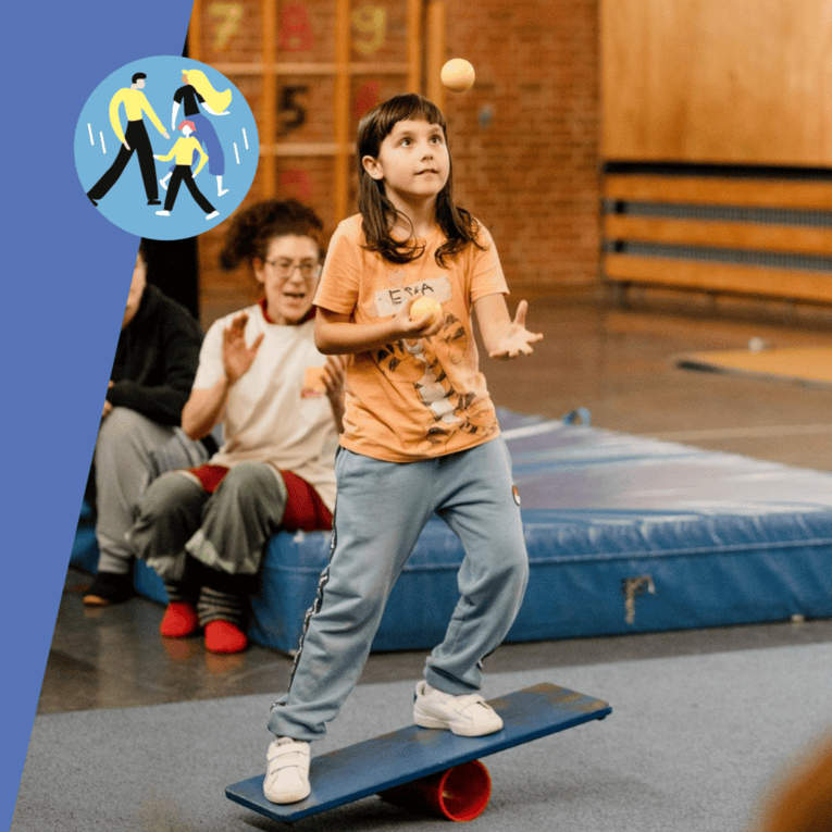 Zirkusspaß in der „Offenen Halle“