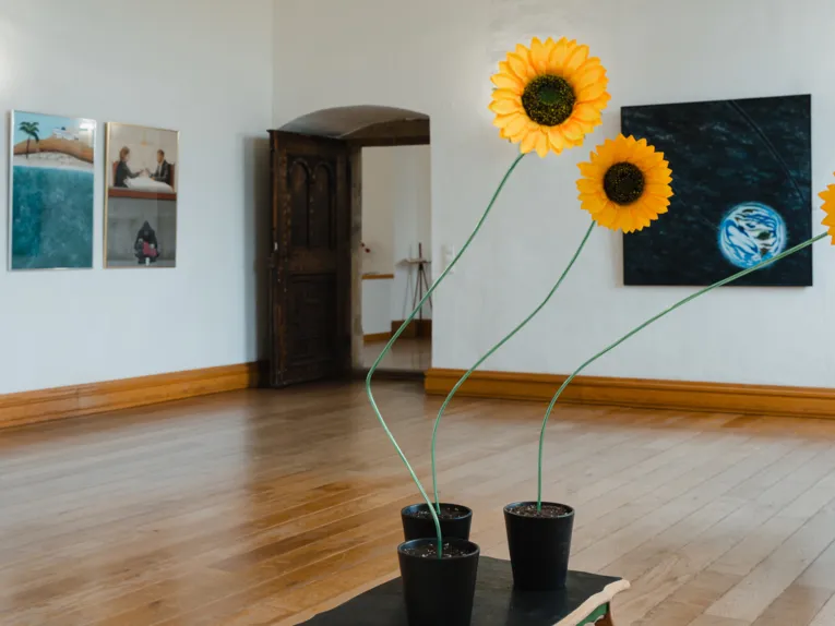 Ausstellung im Schloss Landestrost