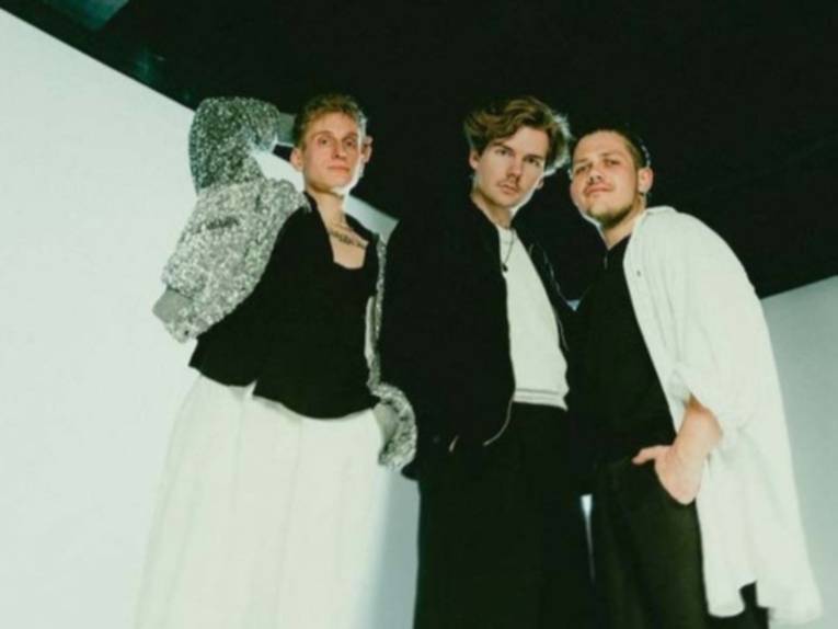 Die drei Musiker der Band.