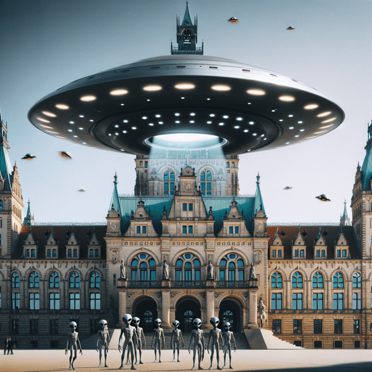 Alien Invasion KI Fake News