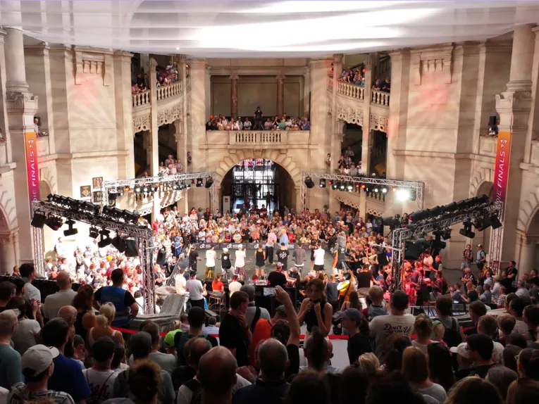 Breaking-Wettbewerb bei den Finals Hannover 2026 im Neuen Rathaus