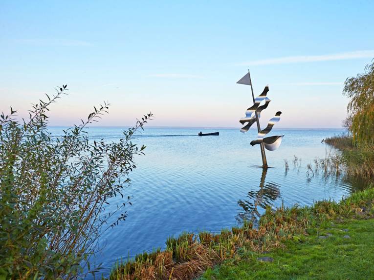 Kunstwerk im Steinhuder Meer