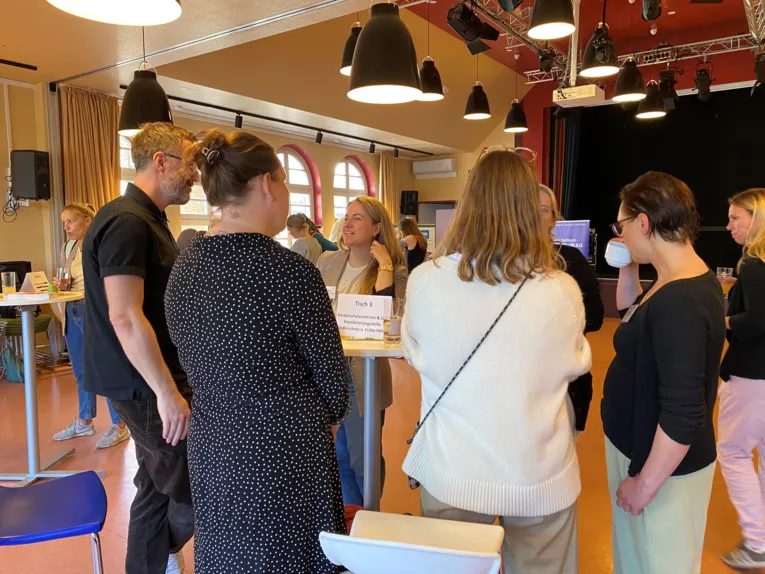 Austausch im Format des World Caf&eacute;s.